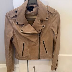 Lamarque Tan Leather Jacket NWOT
